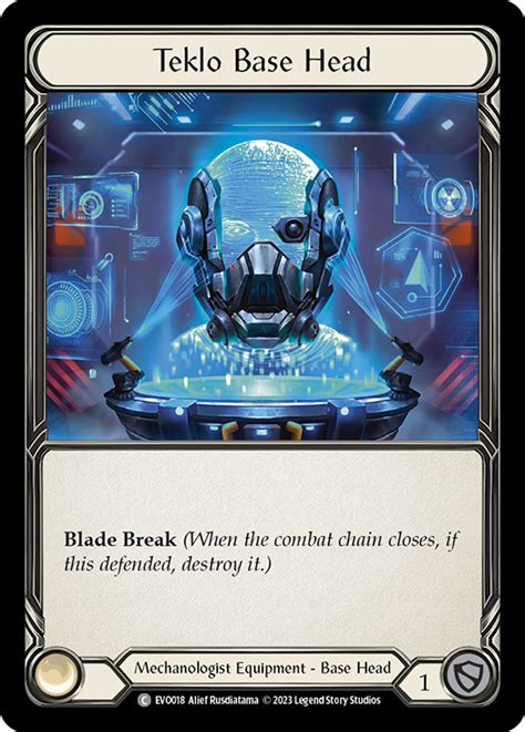 Teklo Base Head Spellvoid FaB Card Search