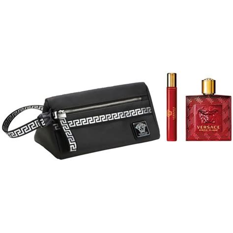 VERSACE EROS FLAME 3 PCS GIFT SET FOR MEN - FragranceCart.com