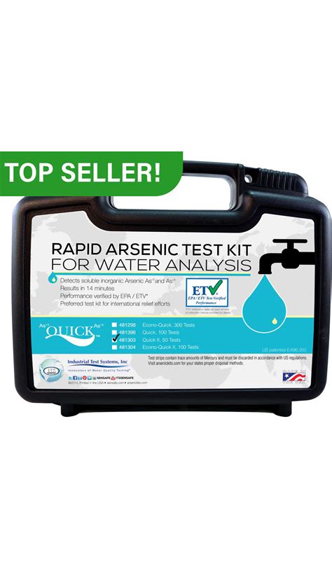 Quick™ Arsenic II | Arsenic Kits | Industrial Test Systems