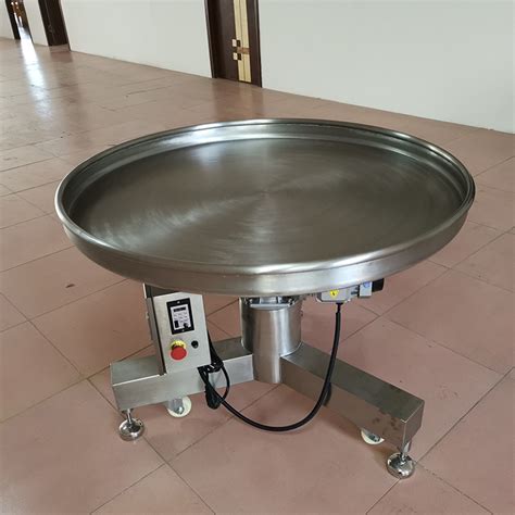 Turn Rotary Round Bottle Collector Unscrambler Accumulator Table