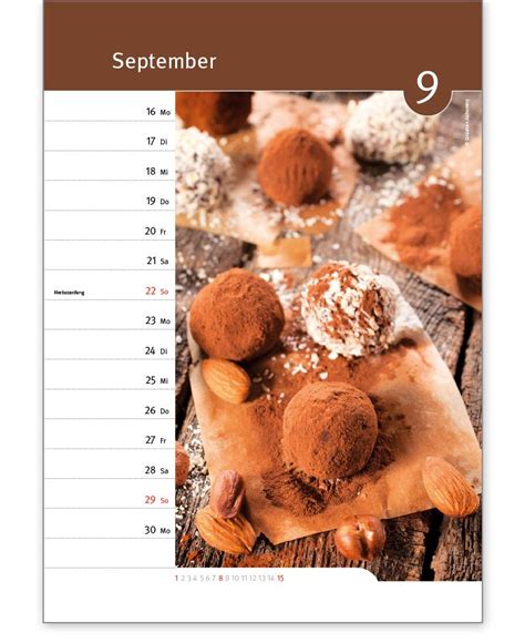 Rezepte Kalender 2025 Ohne Branchenlogo