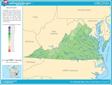 Map Of Virginia With Rivers Labeled - United States Map