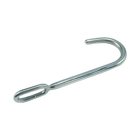 G Mm Length Metal Anal Hooks Stainless Steel Butt Plug With Pull Ring Sex Toys Adult