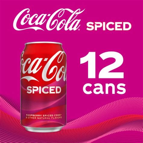 Coca Cola Spiced Raspberry Soda Cans Pk Fl Oz Kroger