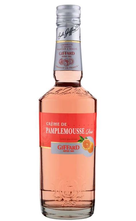 Crème de pamplemousse rose Giffard 16 50 cl La Belle Vie Courses