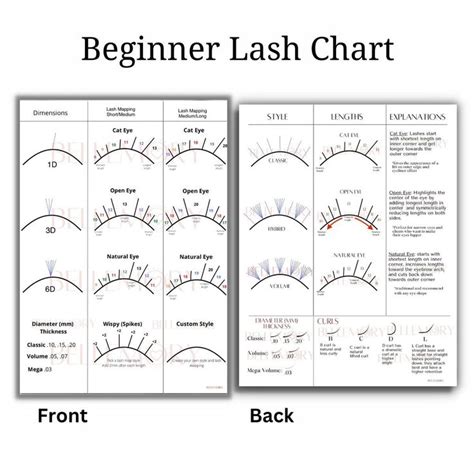 Beginner Lash Map Chart Bellemory Eye Shape Chart Create Your Own