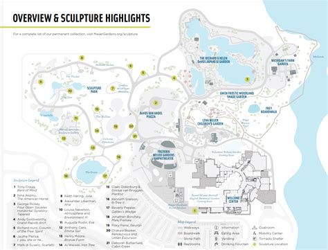 Frederik Meijer Gardens Map | Fasci Garden