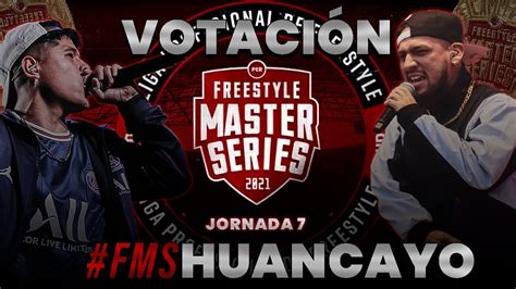 CLÁSICO DE RAPSTYLE SKILL VS STICK FMS PERÚ VOTACIÓN FMS HUANCAYO