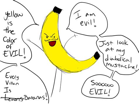 Evil Banana By Codyzfluff On Deviantart