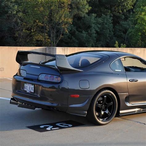 For Toyota Supra Mk4 Jza80 High Quality Carbon Fiber Rear Roof Spoiler