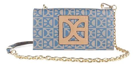 Cartera Cloe Para Mujer Grande Textil Doble Funci N Color Nude Mercadolibre