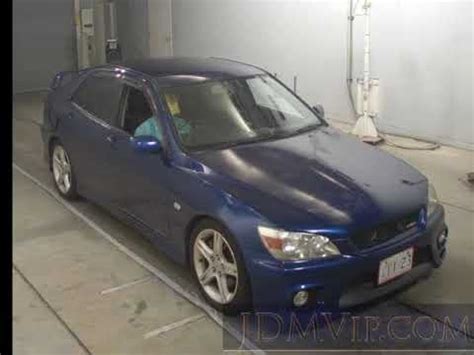 2000 TOYOTA ALTEZZA RS200 Z SXE10 Japanese Used Car For Sale Japan