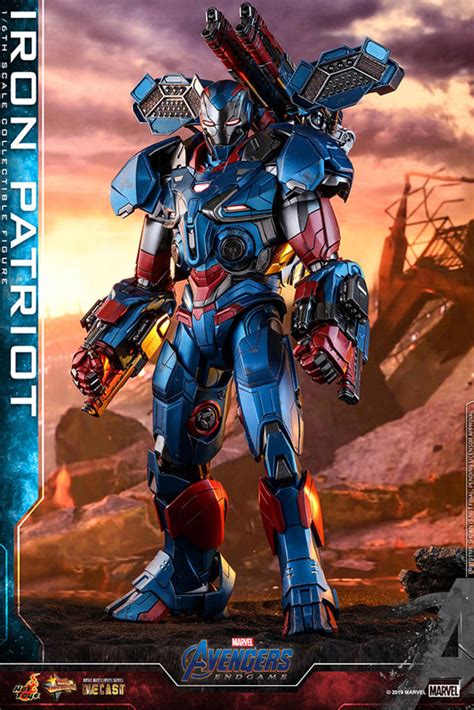 Hot Toys Avengers Endgame Iron Patriot Shfiguarts