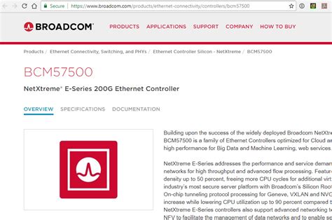 Broadcom unveils 200G Ethernet Controller with 50G PAM-4 + PCIe 4.0 ...