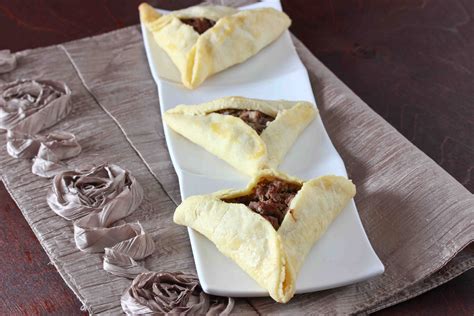 Savory Meat Pie Hamantaschen - Overtime Cook