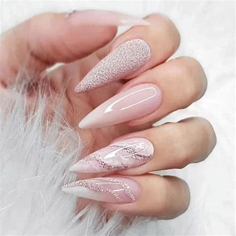 15 Stiletto Nail Designs Youll Be Obsessed With College Fashion