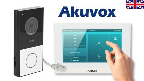 Akuvox Ip Video Intercom Kit Unboxing And Cloud Configuration Youtube