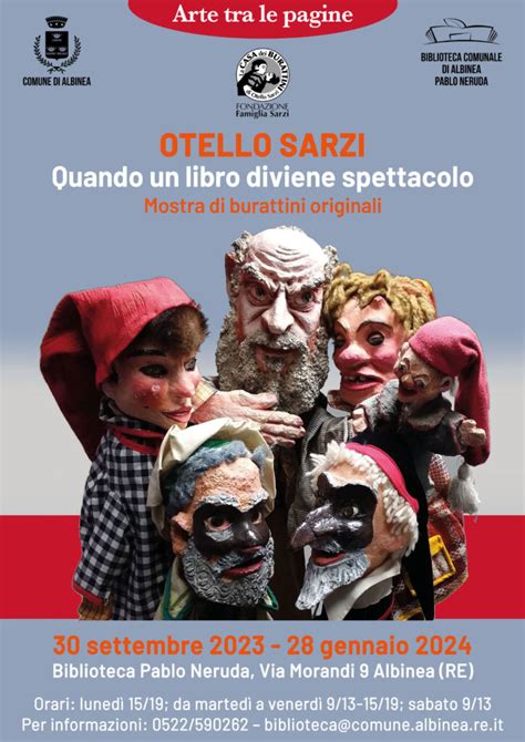 Sabato 30 settembre inaugurerà la mostra su Otello Sarzi con i