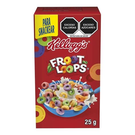 Cereal Kelloggs Froot Loops Sabor A Frutas 25 G Walmart