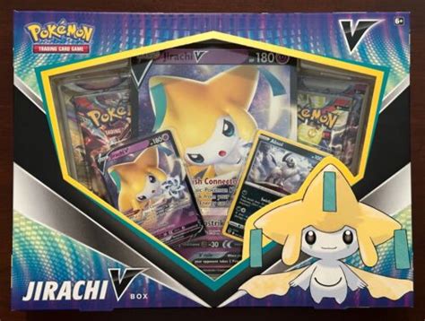 Jirachi V Box Euro Exclusive SWSH299 Black Star Promo IN HAND SHIPS