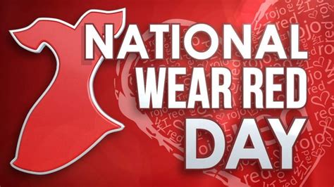 National Wear Red Day 2023 - Holidays Today