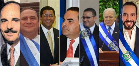 Presidentes De El Salvador Ultimos 10 Presidentes