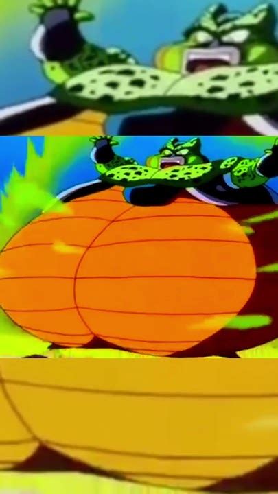 Goku Se Sacrifica Edit Anime Dragonball Goku Dbz Cell Shorts