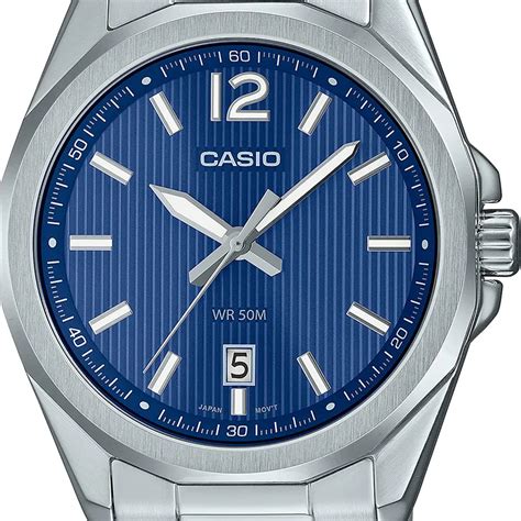 Casio Enticer Mtp E D Av Blue Dial Men S Watch