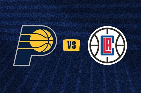 Pacers Vs Clippers Gainbridge Fieldhouse