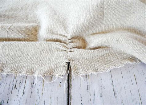 Drop Cloth to Tablecloth DIY - Adorn the Table