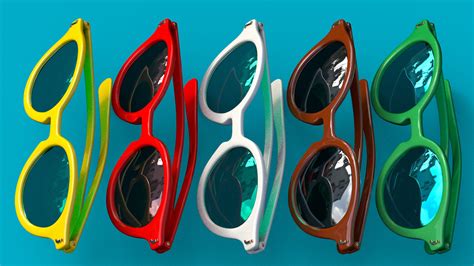 ArtStation - Sunglasses in 5 different colors | Resources