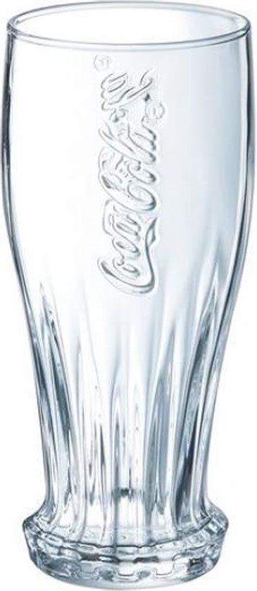 Luminarc Coca Cola Crown Longdrinkglas Cl Transparant Set Bol