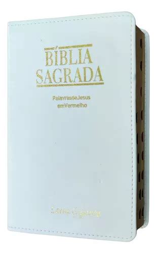 Bíblia Sagrada Rc Letra Gigante Palavras De Jesus Em Vermelho