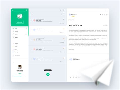 E Mail Client App Concept By Josue On Dribbble