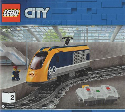 60197 Lego® City Bauanleitung Passenger Train Personenzug Klickbricks