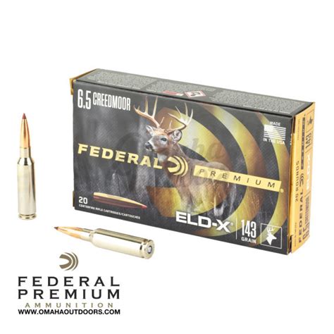 Federal Premium Creedmoor Gr Eld X Rounds Omaha Outdoors