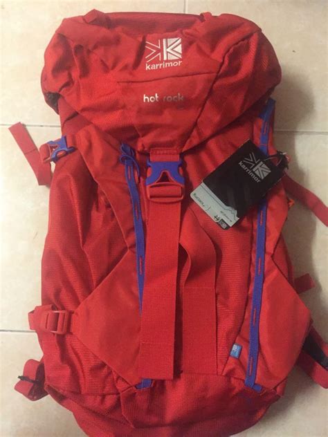 Karrimor Hot Rock 30l Rucksack Mens Fashion Bags Backpacks On Carousell