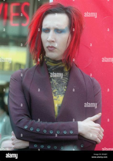 Marilyn Manson Photo By John Barrett Photolink Stock Photo Alamy