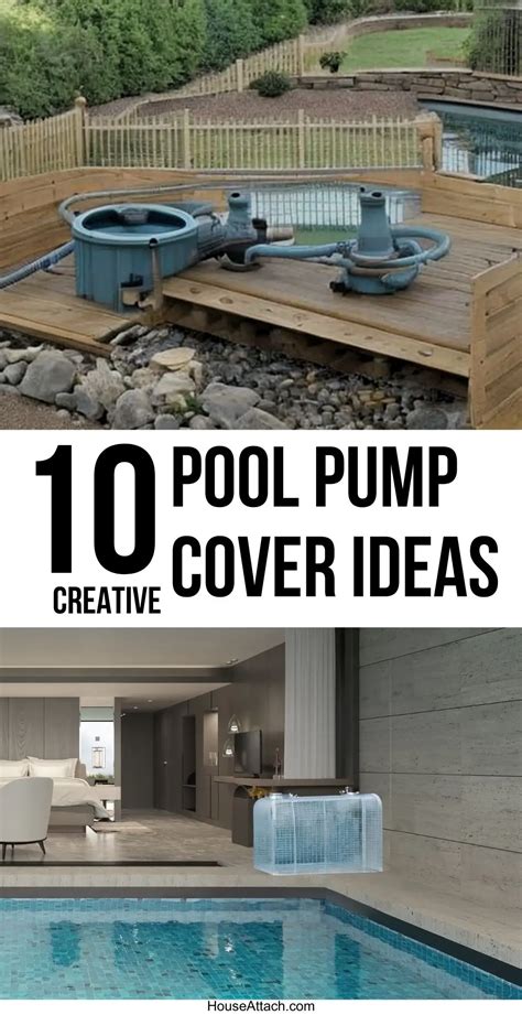 10 Creative Pool Pump Cover Ideas That Will Last Long