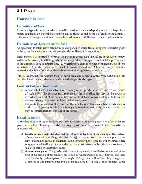 Difference Between Sale Agreement To Sell Contract Of Sale And