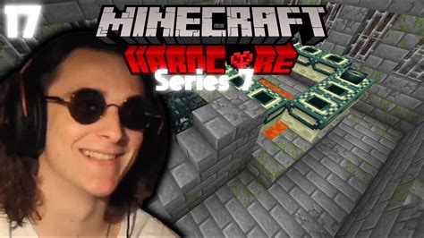 Minecraft Hardcore Series Part Stronghold Vod Highlight