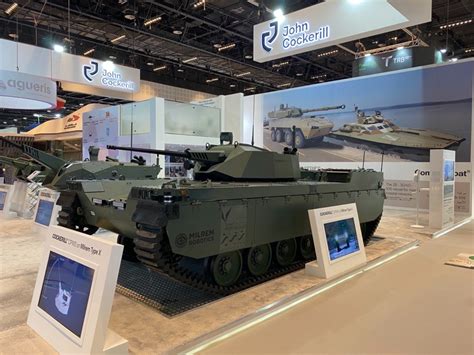 Milrem Robotics Showcases Robotic Mini Tank At IDEX 2021