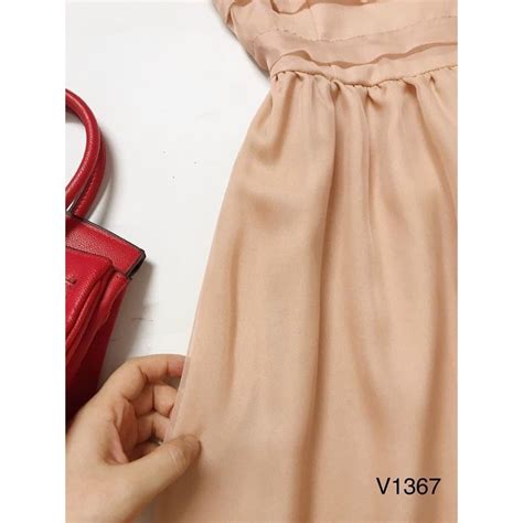 Đầm nữ màu nude dễ thương dự tiệc dạo phố cực xinh váy may lớp chất đẹp như hình mã NUDE KÍNH