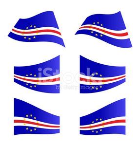 Waving Flags Of Cape Verde Stock Vector Royalty Free FreeImages