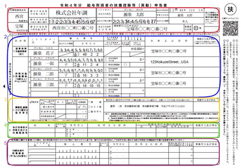 令和4年分給与所得者の扶養控除等（異動）申告書の書き方と記載例 税務会計実務ノート