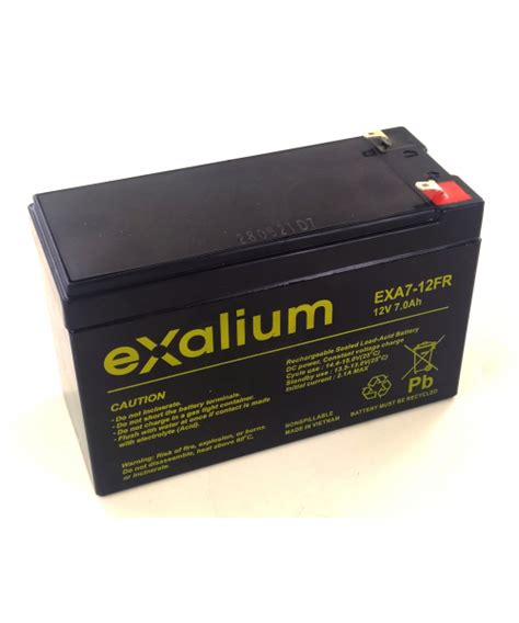 Battery Lead V Ah X X Exalium Exa Fr Vlad