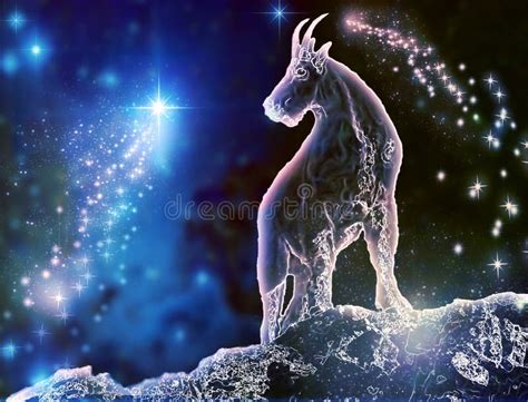 Capricorn Sea Goat Stock Illustration Illustration Of Astrology