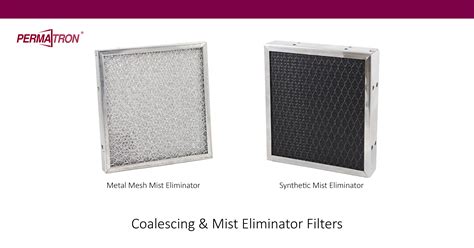 Coalescing Filters Manufactured By Permatron