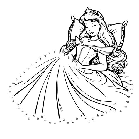 Disney Dot To Dot Free Pdf Printables Printablee