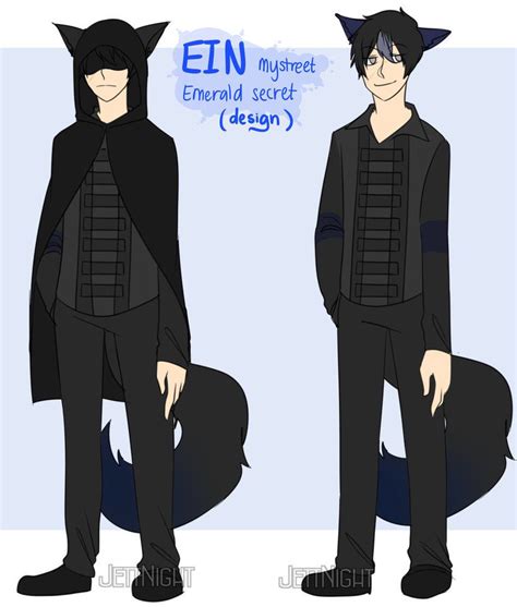 Ein Emerald Secret (Character Design) by jettnight | Aphmau, Secret ...